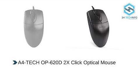 A4tech OP-620d 2x Click Wired Mouse