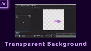 Export With Transparent Background Via Render Queue In Adobe After Effects