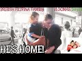 HE IS HOME FOR CHRISTMAS! | British + Filipina Family| VLOGMAS DAY 24