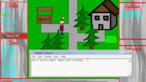 Zukoru demo video #1 - Java RPG game