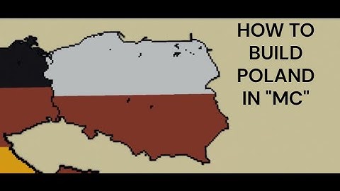How to build Poland in Minecraft(Big Scale)"Mini Tutorial"
