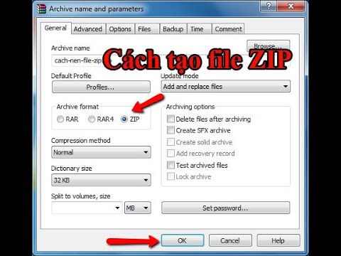 Video: Làm cách nào để chuyển đổi tệp RAR sang zip?