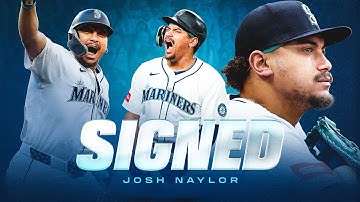 News Conference: Josh Naylor Signs 5-Year Contract with Mariners
