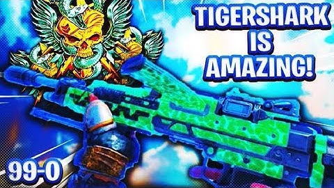 BEST TIGERSHARK CLASS SETUP DROPS INSANE 99 KILLSTREAK WITH NUCLEAR....(Call Of Duty Black Ops 4)