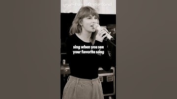 sing when you see your favorite Taylor Swift song | #taylorswift #shorts