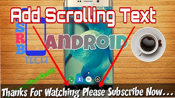 How To Add Scrolling Text On Your Videos On Android With KineMaster...!!