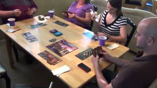 playing 7 Wonders at TableTop Day