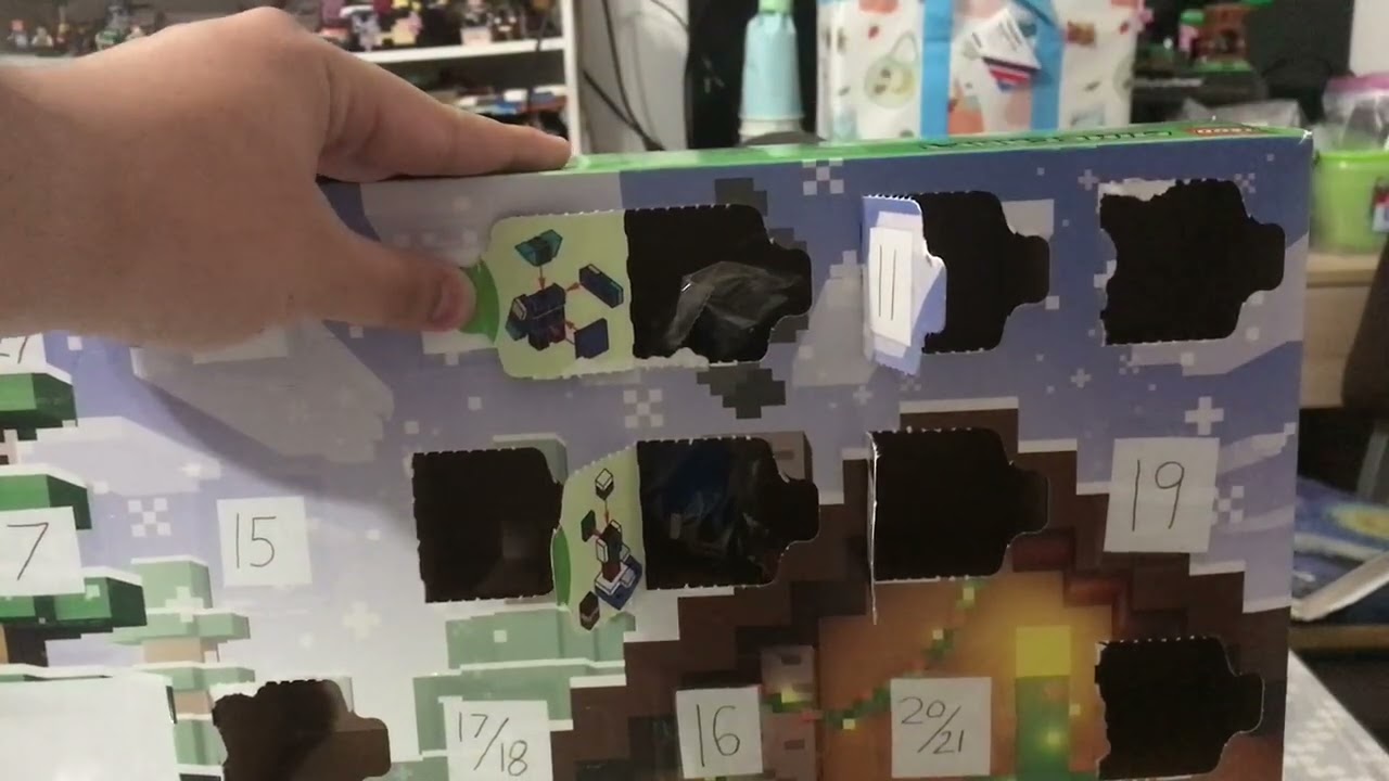 Lego Minecraft 21280 Advent Calendar Days 10 to 14