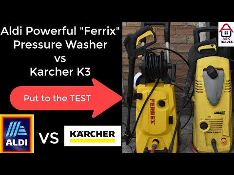 Cheap Aldi Pressure Washer "Ferrex" VS Karcher- Karcher Killer?