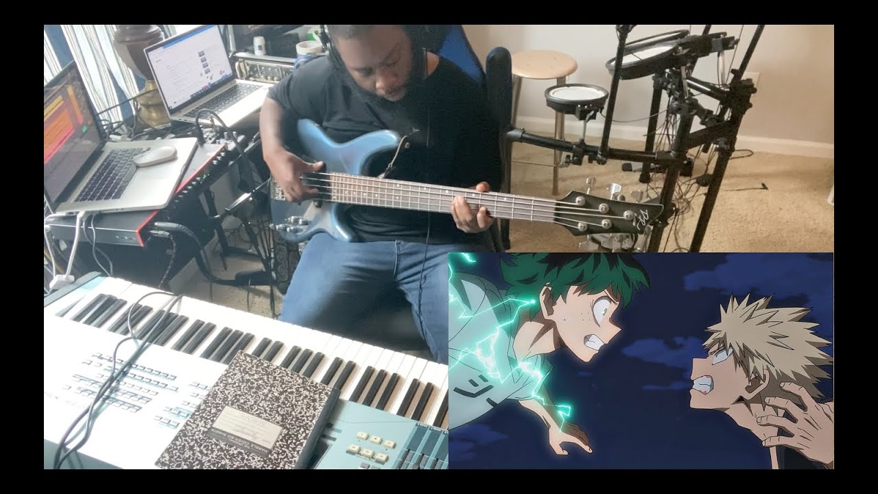 My Hero Academia Opening 5 Instrumental Cover (Make My Story by Lenny Code Fiction)