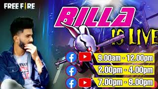 FREE FIRE LIVE BILLA  gmmmmmm