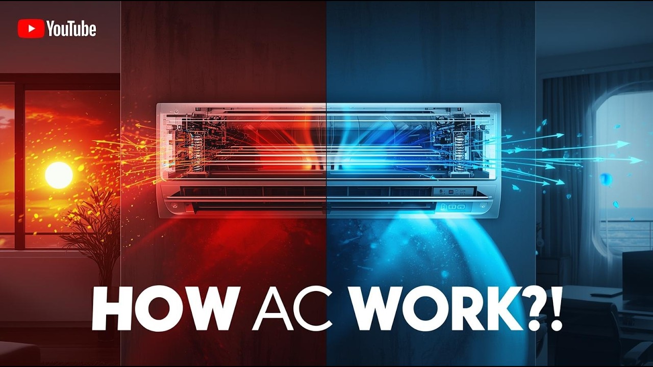 Как на самом деле работают кондиционеры (простое объяснение принципа охлаждения)