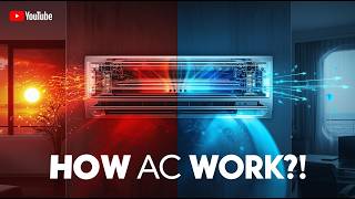 How Air Conditioners Actually Work ( Cooling Explained simply)