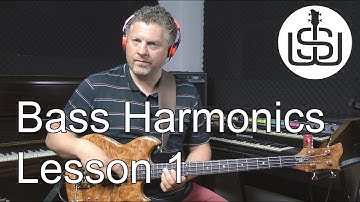 Harmonics for Bass by Scott Whitley - Lesson 1 False/Artificial Harmonics