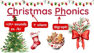 Learn to Read Christmas Words with Phonics | Christmas Phonics
