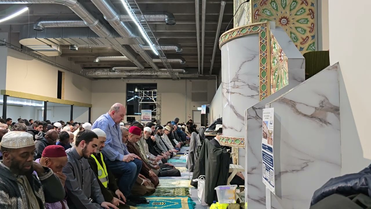 مسجد اوربرو سوید 4 رمضان صلاة التراويح فضيلة الشيخ سمير الرفاعي  2026/2/21