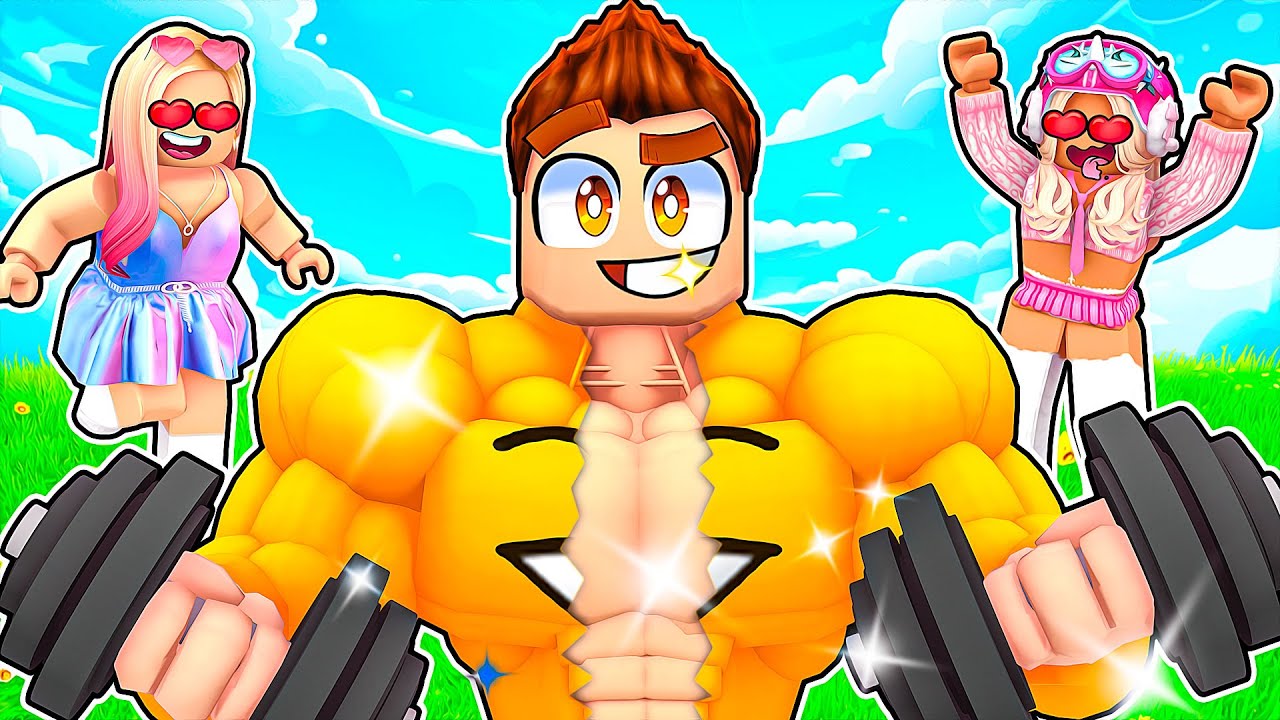 MAM NAJWIĘKSZE MIĘŚNIE 💪💪 na ŚWIECIE w ROBLOX!