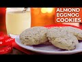 Almond Eggnog Cookies are great cookies to share during the holidays!