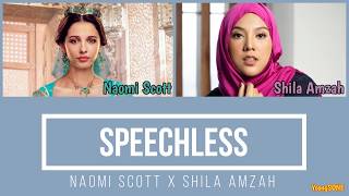 Download Lagu NAOMI SCOTT X SHILA AMZAH - SPEECHLESS lyrics MP3 Download Lagu NAOMI SCOTT X SHILA AMZAH - SPEECHLESS lyrics MP3