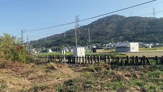 和歌山線船戸〜紀伊小倉を走行する227系普通和歌山行き！