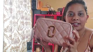Unboxing Marc Jacobs Quilted Softshot Crossbody Bag 