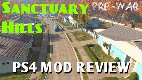 Fallout 4: Mod Review! (PS4) Pre-War Sanctuary Hills