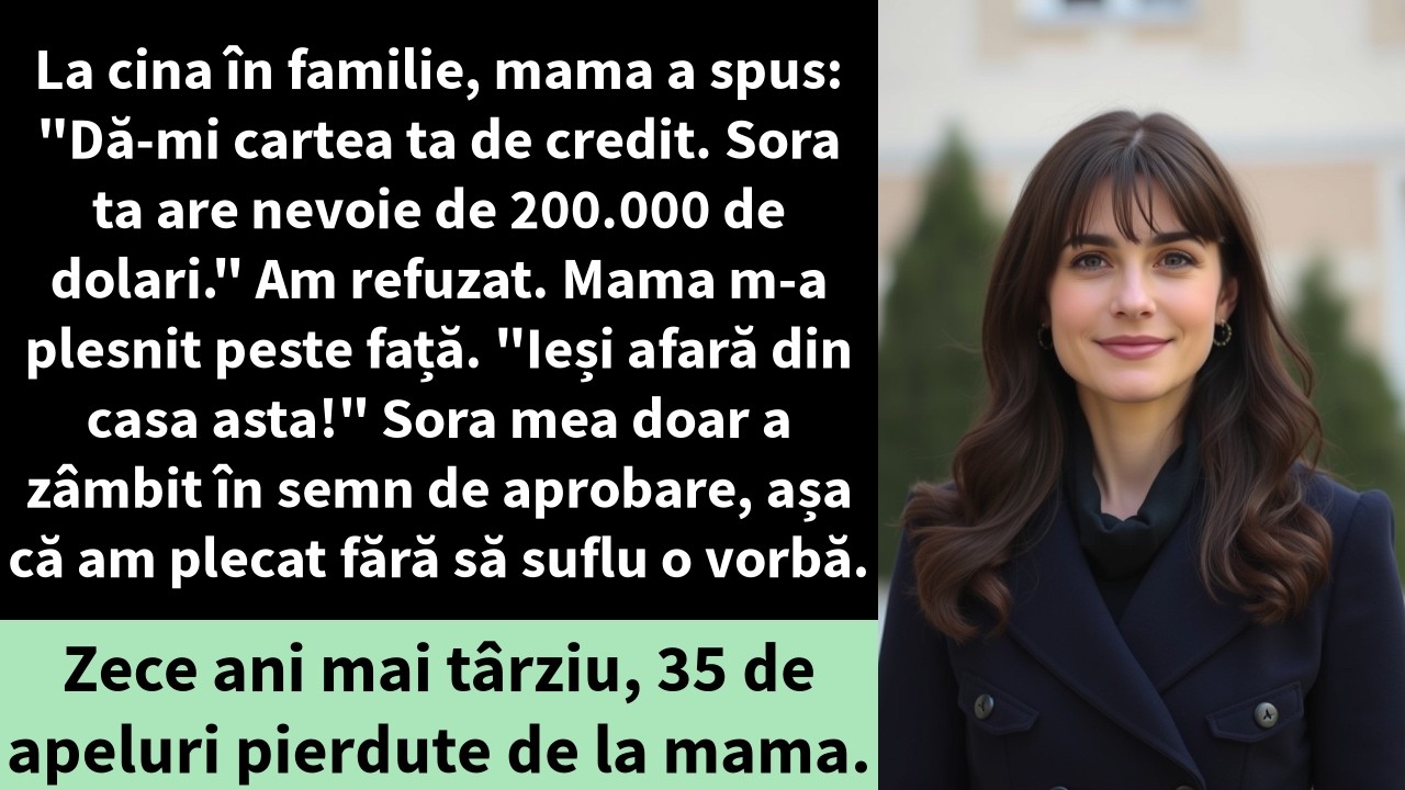 La cina în familie, mama a spus: 