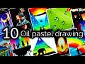 Ten easy oil pastel drawing for beginners simple oil pastel drawings easy drawings idea sahilart