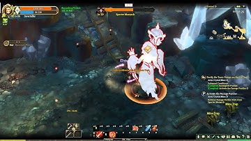 Tree of Savior Highlander in Crystal Mine Boss Fight
