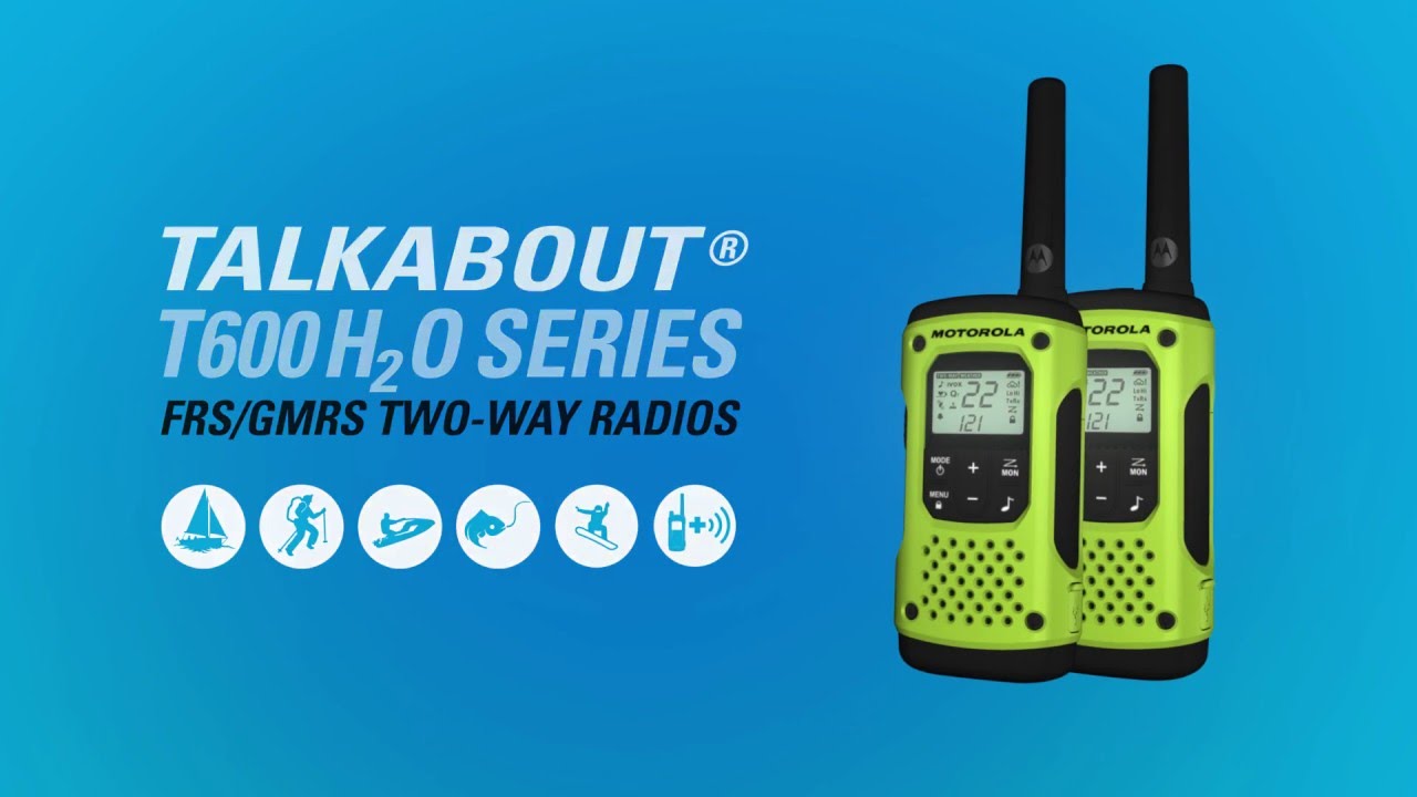 Motorola T600 Talkabout 2 Way Radio for sale online