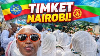 How Ethiopians 🇪🇹& Eritreans🇪🇷 Unite For Timket  Celebration In Nairobi 🇰🇪 @andisinyandoya