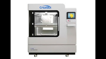 CreatBot new big 3D printer F1000 will be release soon!