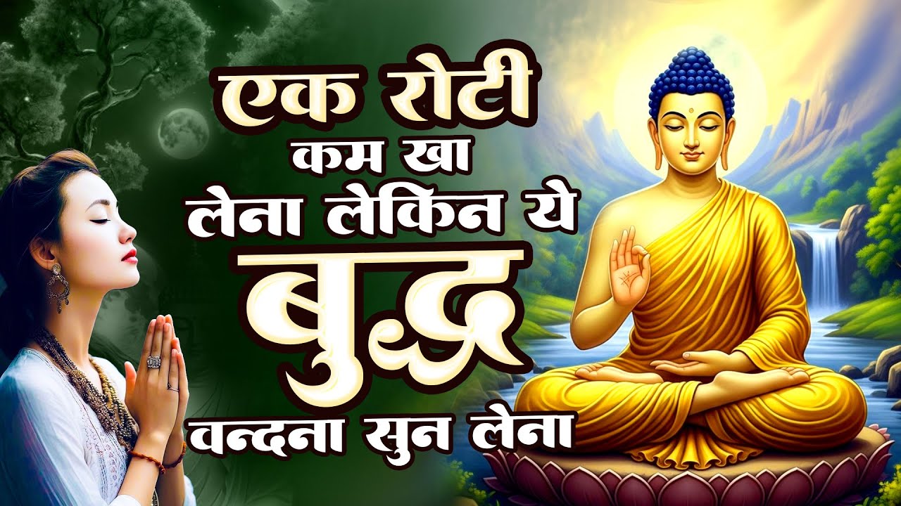 एक रोटी कम खा लेना लेकिन ये बुद्ध वंदना सुन लेना -  Buddha Prathna | Buddha Song 2025 | Buddha Geet