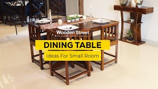 Best Small Space Dining Table | Wooden Street Customer Experience | Space Saving Furniture | Reviews