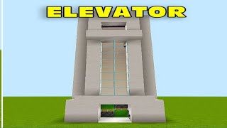 Minecraft Fast Bubble Elevator Tutorial |Minecraft Redstone Builds
