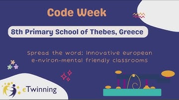Coding activities for etwinning project