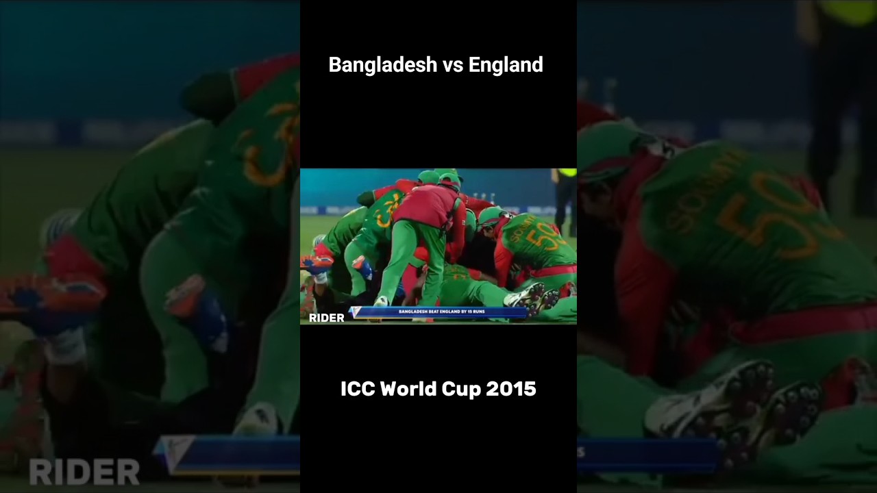Bangladesh vs England ICC world cup 2015 
