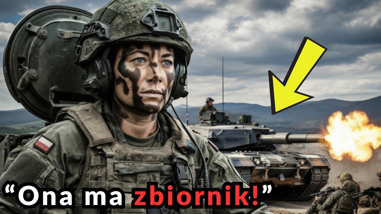 Żołnierze GROM się poddali — aż ona poprowadziła Leoparda pod górę