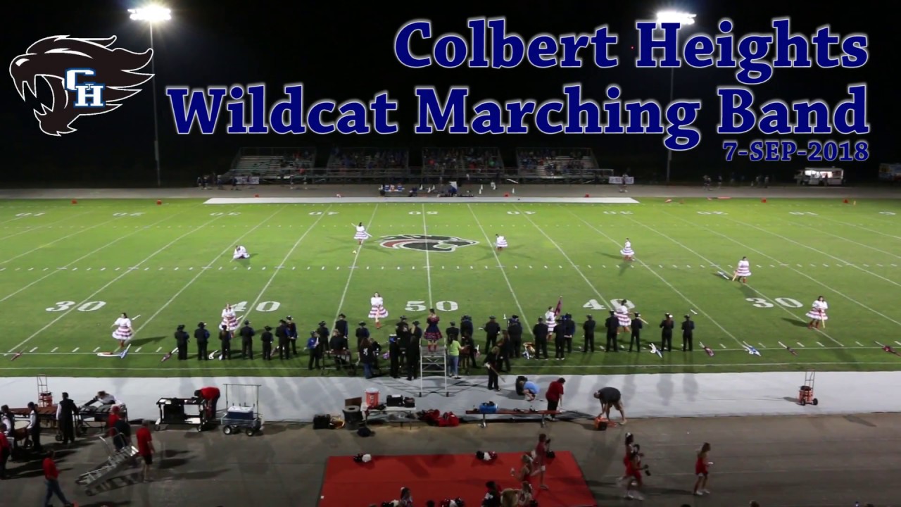 Colbert Heights Marching Band, Music of the American West - YouTube