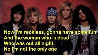 SHADOW OF YOUR LOVE (LYRICS) GUNS N ROSES