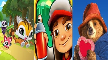 Paddington Run VS Subway Surfers VS Dash Tag - Fun Endless Runner
