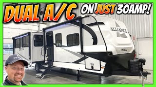 This RV Runs BOTH Airs on only 30amp!! 2024 Delta 292RL Travel Trailer by Alliance RV