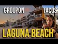 Laguna Beach Vlog Day 1 | GROUPON Hotel Deal | TACOS with a View!