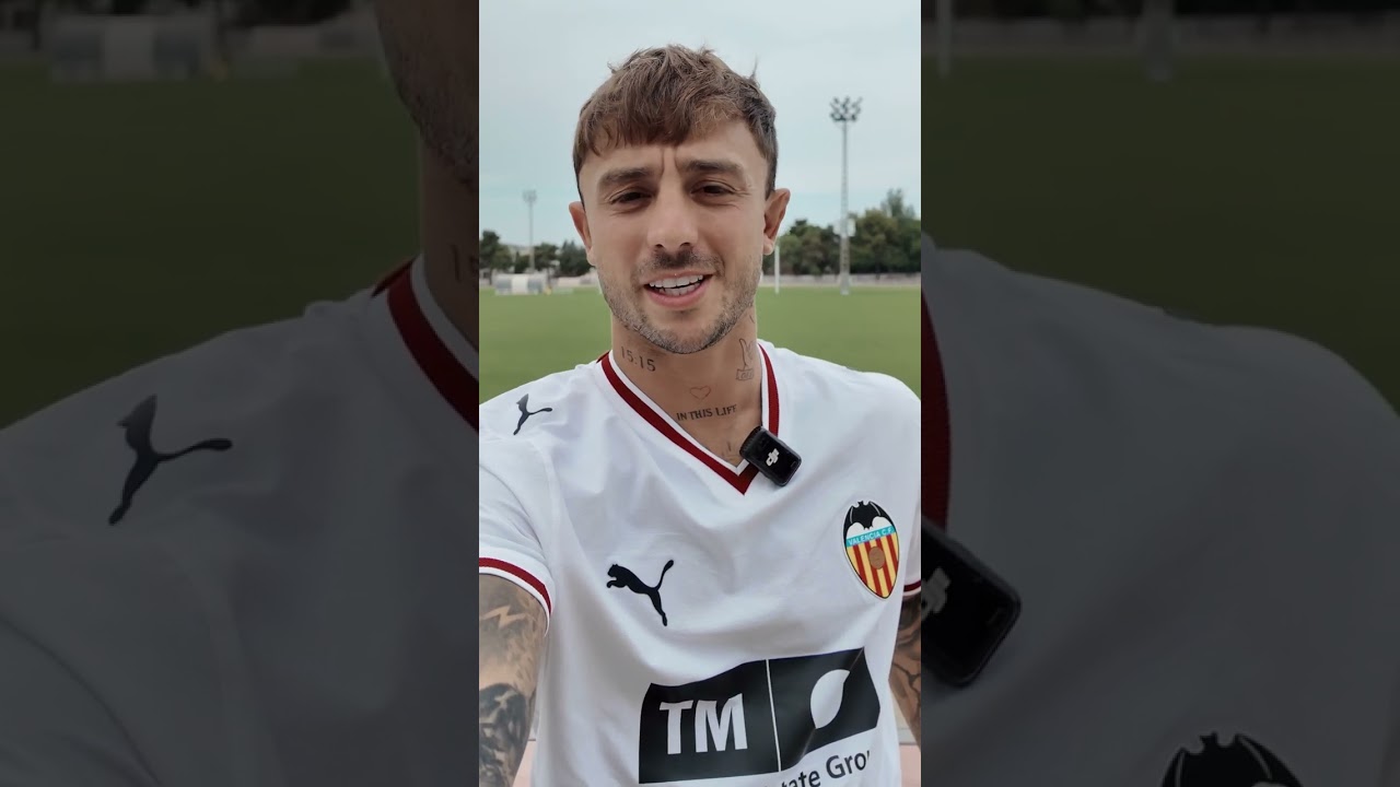 🤳 El nou jugador valencianista, Pablo Maffeo, té un missatge per a vosaltres, afició 🦇| VALENCIA CF