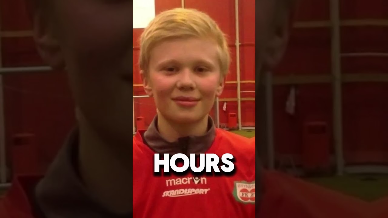 The viking strength of Haaland💪