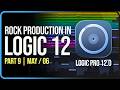 Producing a Prog Rock song using the new Features in Logic Pro 12 Live | Part 9