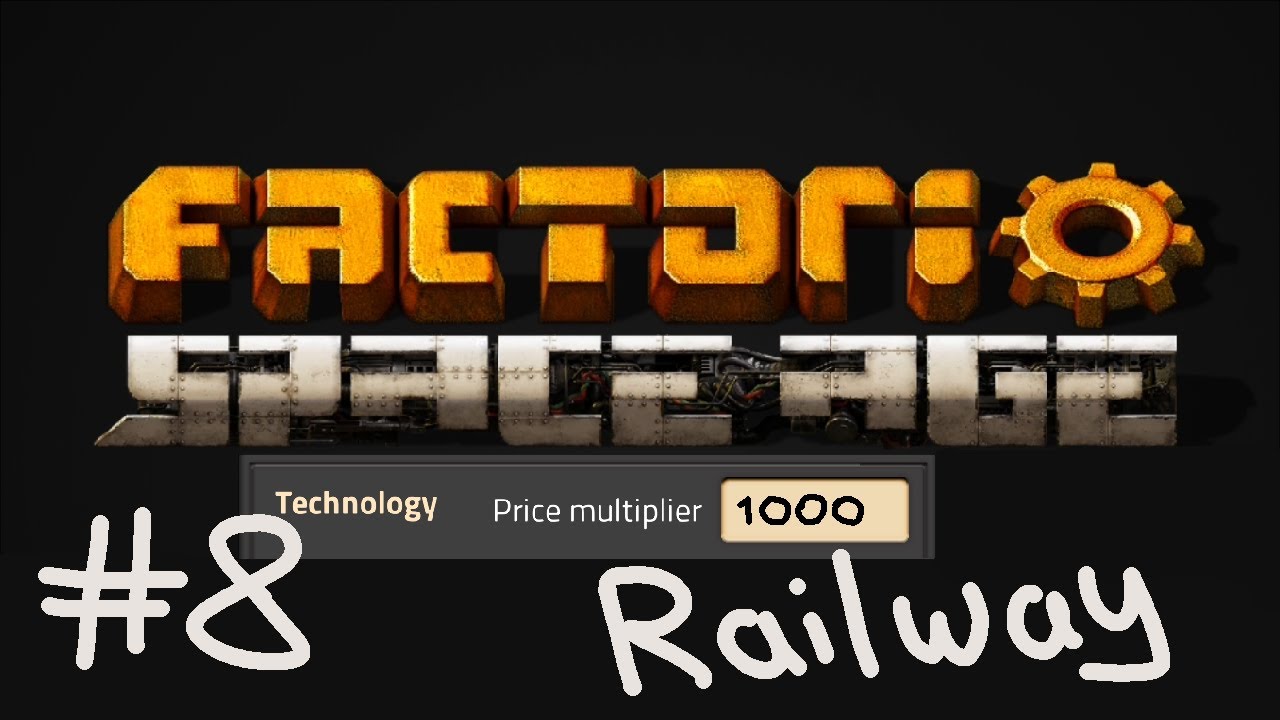 📈 Factorio Space Age x1000 📈 Part 8 - Railway - YouTube