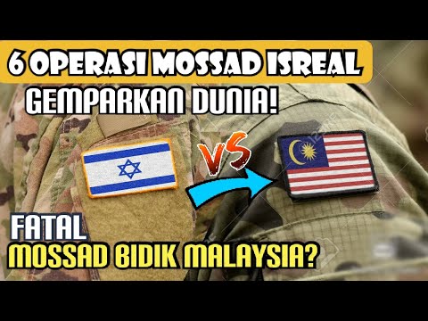 Ini 6 Operasi Mossad Israel yang Gemparkan Dunia, Siapkah Malaysia Tangkis?