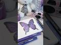 Drawn, not caught. Purple wings and a quiet afternoon.#Kasimir #AcrylicMarker #IllustrationArt