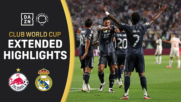 Real Madrid Vs. FC Salzburg | 2025 FIFA Club World Cup Extended Highlights